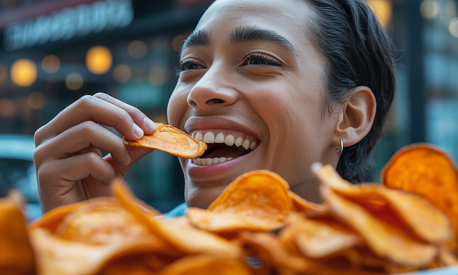 Artisan Sweet Potato Crisps