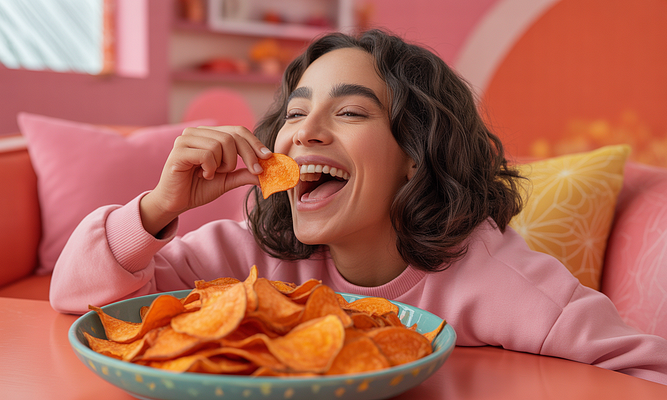 Crispy Sweet Potato Thins